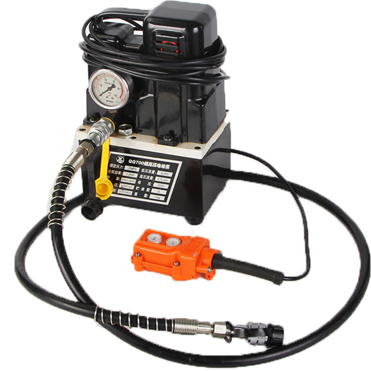 QQ-700超高压电动液压泵油泵便携液压电动油压泵超小型液压油泵