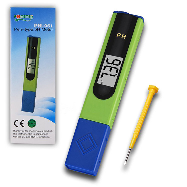 ph水质检测笔高清数显ph笔水族酸度计 便携式PH计酸碱度水质笔