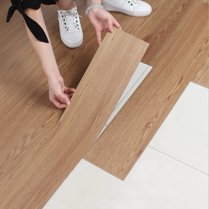 SXP加厚地板革家用pvc地板贴自粘胶毛坯房塑料卧室木纹地贴
