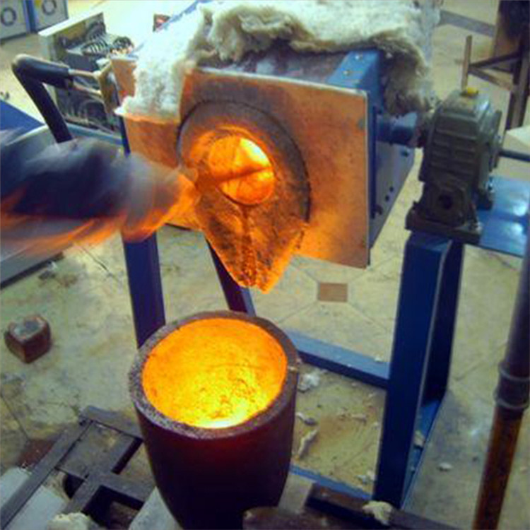 工厂加热处理设备 熔铜炉 工业炉 中频感应加热炉 紫铜熔炼炉