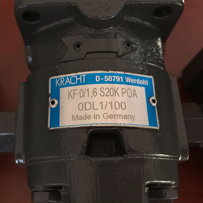 德国KRACHT齿轮泵 KF0-1 S10K  齿轮泵 现货供应