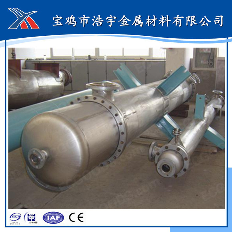 供应钛列管式换热器 纯钛换热器 蒸汽换热器 换热器制造