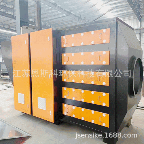厂家直销化工制药废气处理设备 304不锈钢活性炭吸附一体箱南京