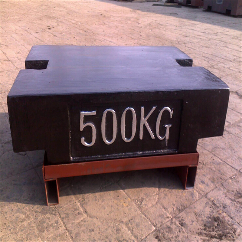 铸造厂家直销仪器仪表500公斤砝码 500kg铲车式砝码 铸铁法码