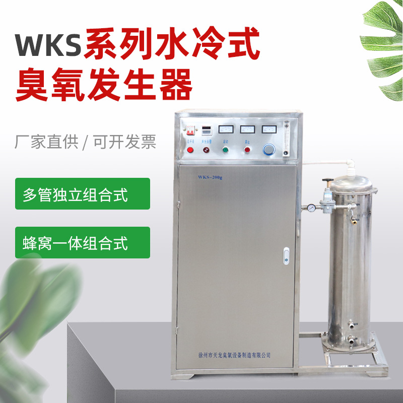 WKS臭氧设备 水冷蜂窝式触摸屏去味消毒机  可定制废气处理杀菌柜
