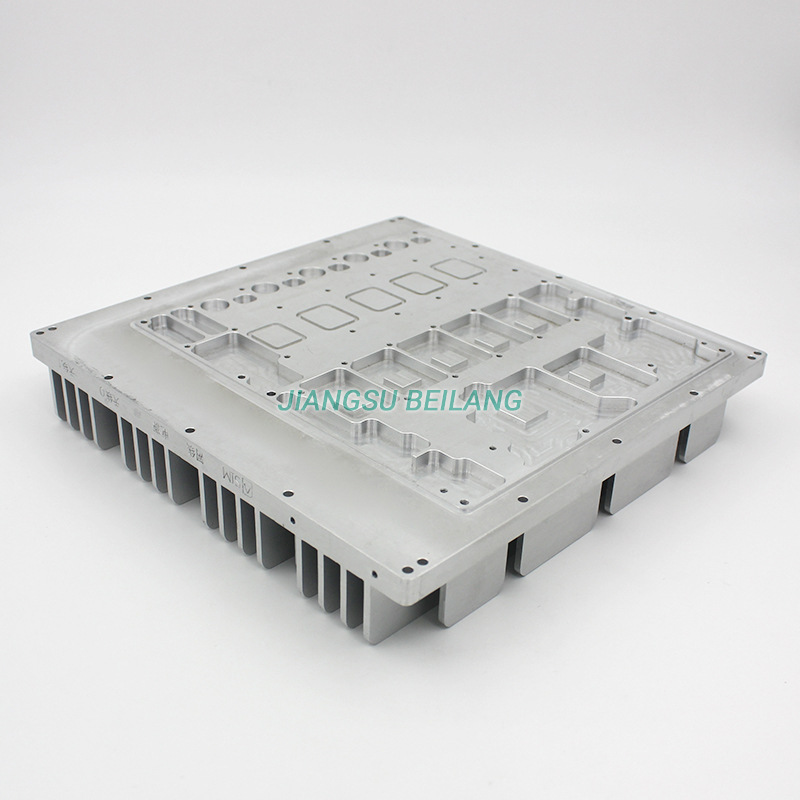 监测摄像铝型材散热器电子散热器散热片CNC加工铝型材厂家