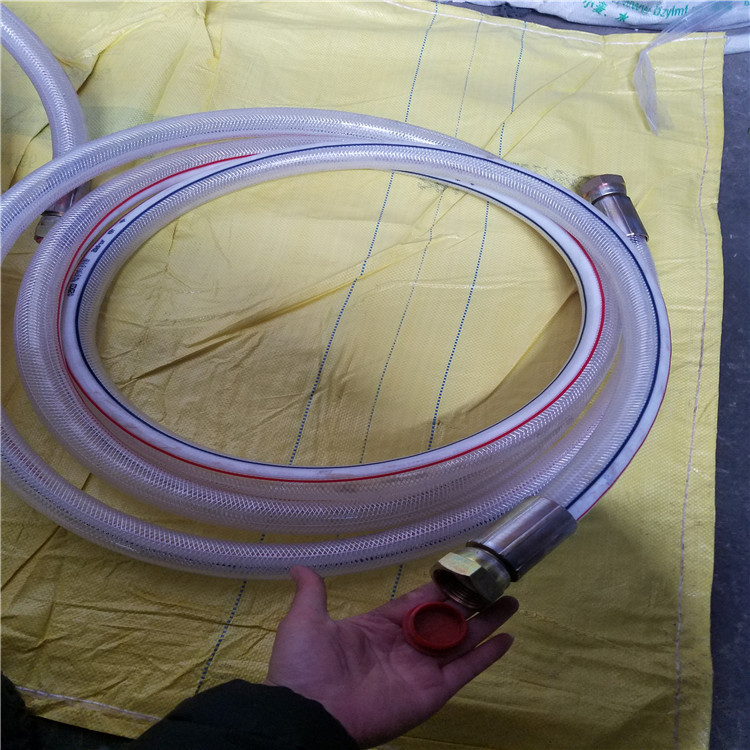 厂家直销优质PVC钢丝网增强软管  塑料增强管  蛇皮管