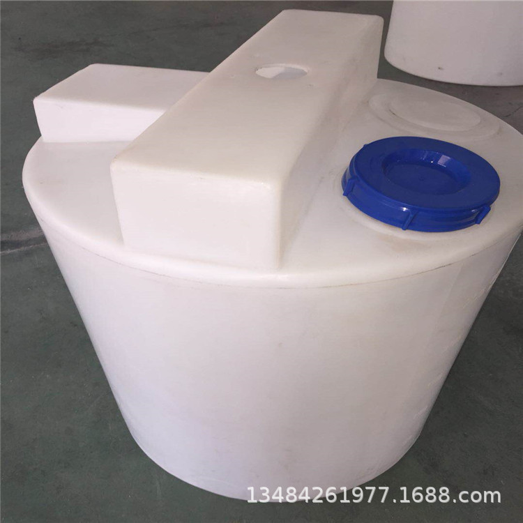 300LPE加药桶 塑料加药箱 300L塑料配药装置 环保配套搅拌桶