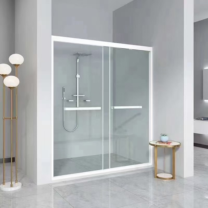 铝合金淋浴房不锈钢淋浴房三联动一字型淋浴砖石型扇形卫浴淋浴房