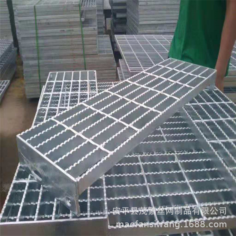 耐腐蚀镀锌钢格板镀锌防滑重型钢格板污水处理钢格栅板排水沟盖板