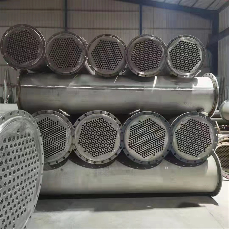 二手冷凝器不锈钢列式管冷凝器 石墨冷凝器强制循环挥发器 换热器