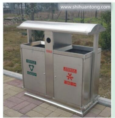 户外不锈钢垃圾桶，云南昆明不锈钢垃圾桶制造厂家