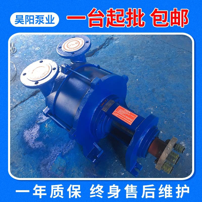 微型水环式真空泵 卧式电动水环真空泵 2BV7161循环水真空泵
