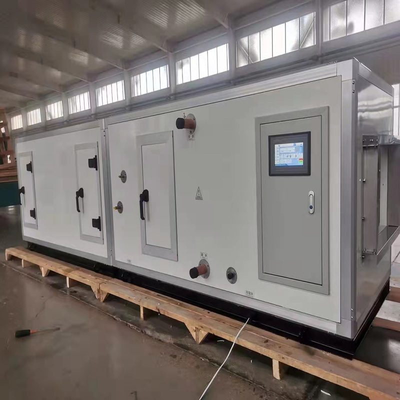 净化空调机组 方舱会厅水系统商用中央空调 新风组合式空器处理机