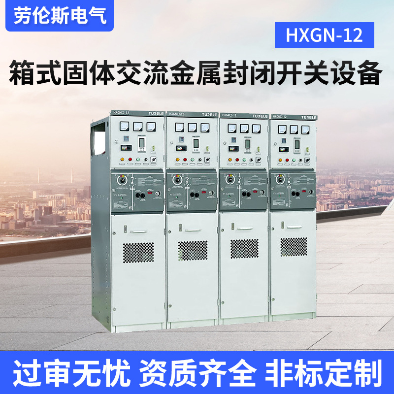 HXGN-12箱式固体交流金属封闭开关设备高压开关柜 高压成套环网柜