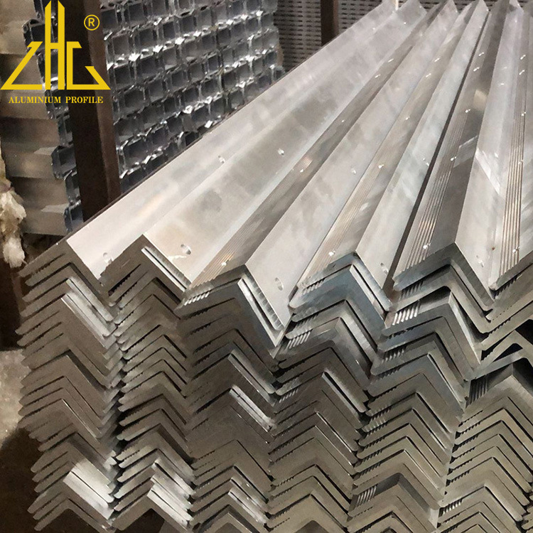 中联厂家 胚料阳极氧化大量在线供货 6063铝合金90度直角工业铝材