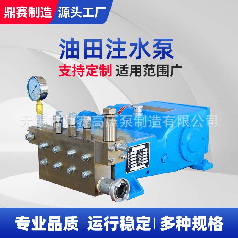 定制 三柱塞不锈钢高压柱塞泵 锅炉供水高压泵 工业用机械高压泵