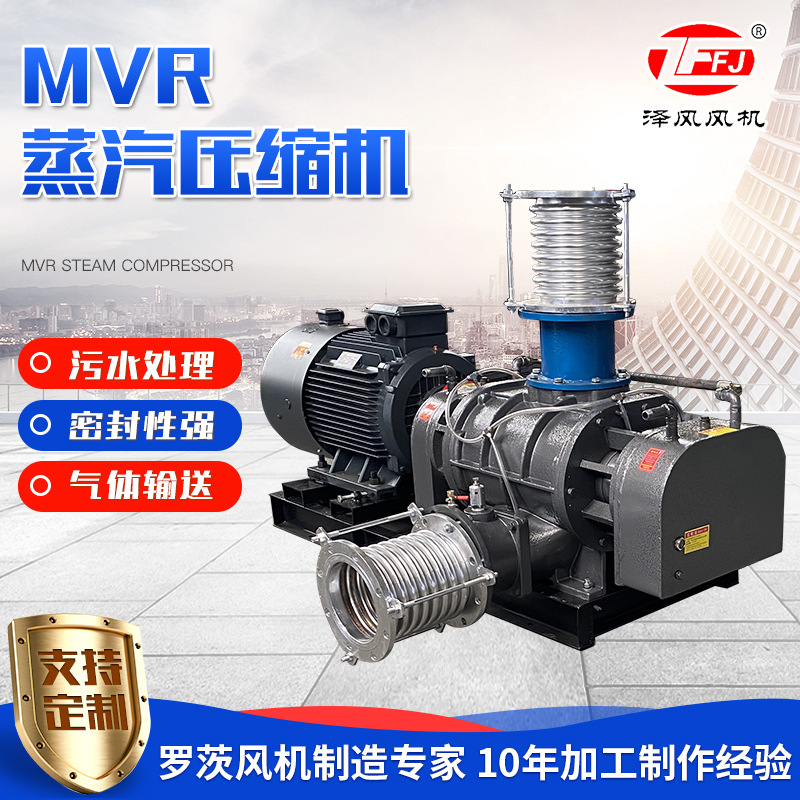 MVR蒸汽压缩机 天然气输送机沼气煤气增压泵密封型 MVR蒸汽压缩机