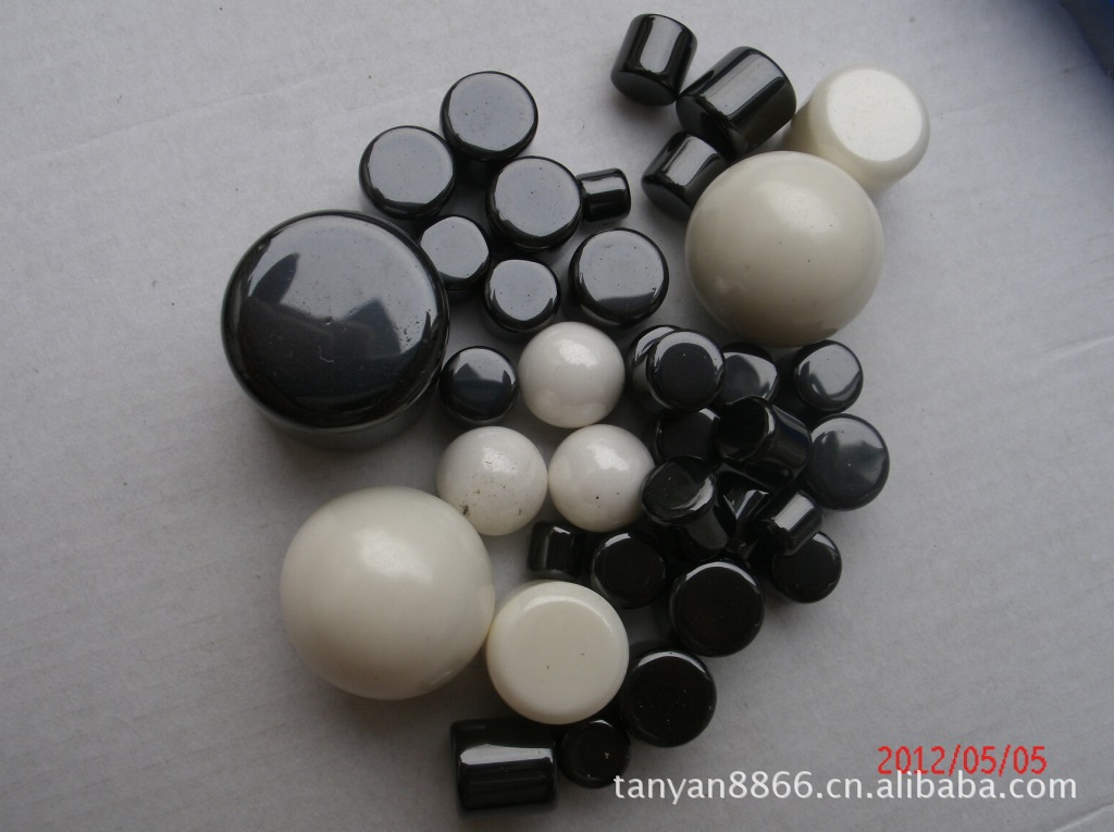 黑色氧化锆柱 黑锆柱 黑色陶瓷柱 陶瓷压柱 陶瓷隔离柱