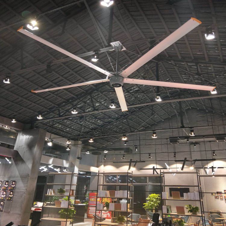 深圳专产大风扇 采用永磁电机4.2米工业吊扇 厂家直供 产品实惠