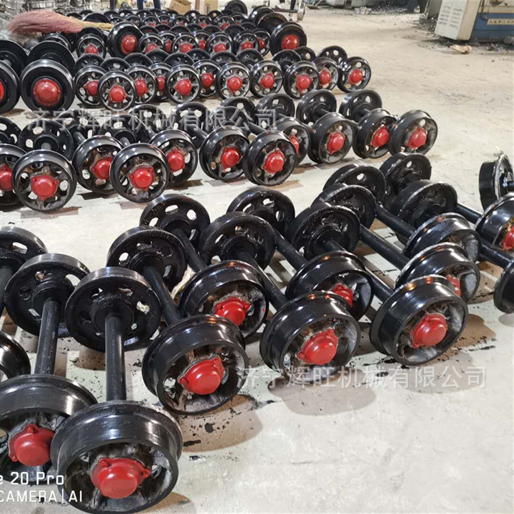 矿车轮对