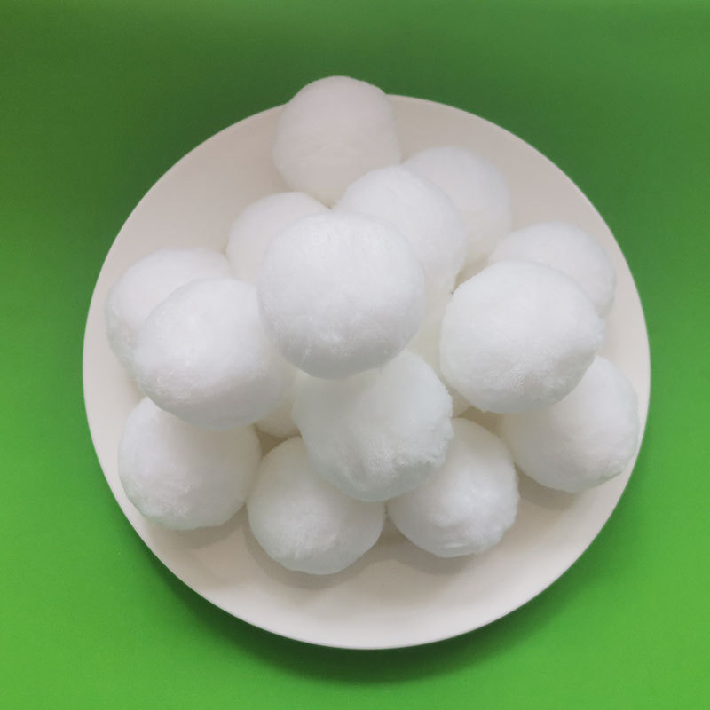 纤维球滤料 含油污水纤维球滤料 吸附能力增强  废水处理纤维球