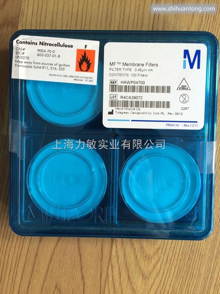 millipore混合纤维素MCE除菌滤膜0.45um*47mm（MCE滤膜）