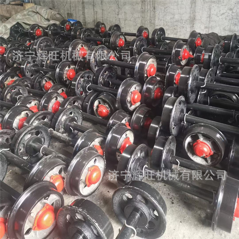 矿车轮对