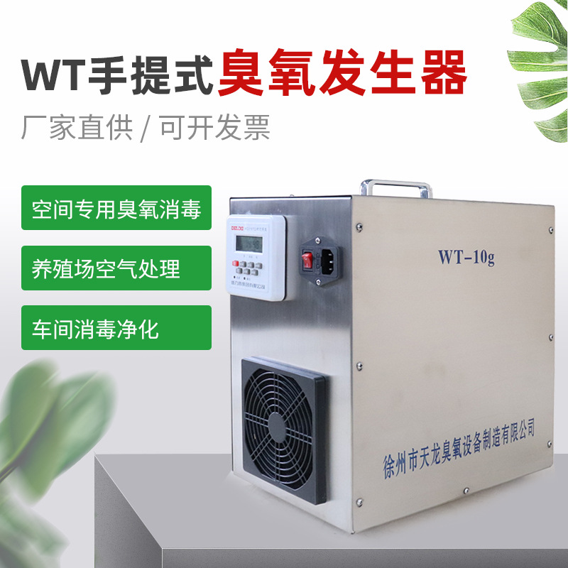 WT手提式臭氧机 可定制工业臭氧发生器 家用臭氧消毒机 臭氧设备