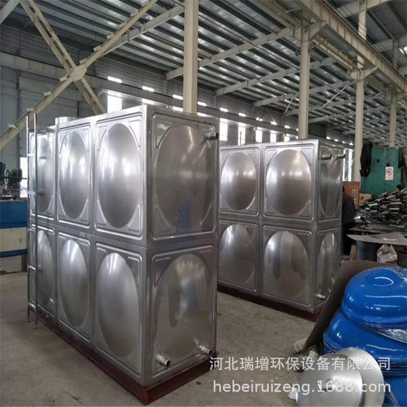 玻璃钢密封储水水箱  工程地区不锈钢水箱 方形卧式玻璃钢水罐