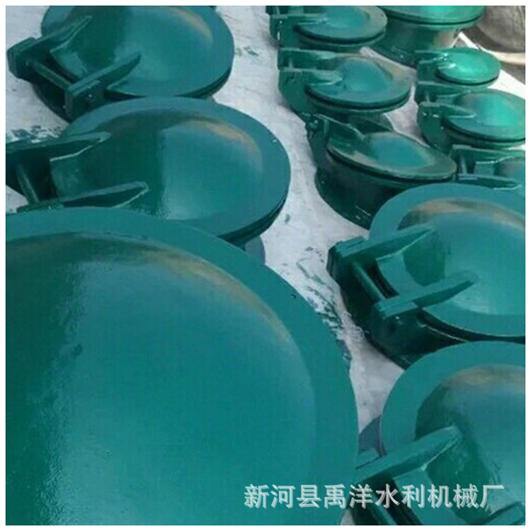 厂家供应 水利玻璃钢 铸铁拍门复合排水管道DN600 800 1000止回阀