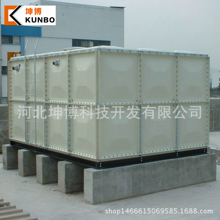 _smc模压组合式拼装消防保温水箱组合式玻璃水箱 接受定制