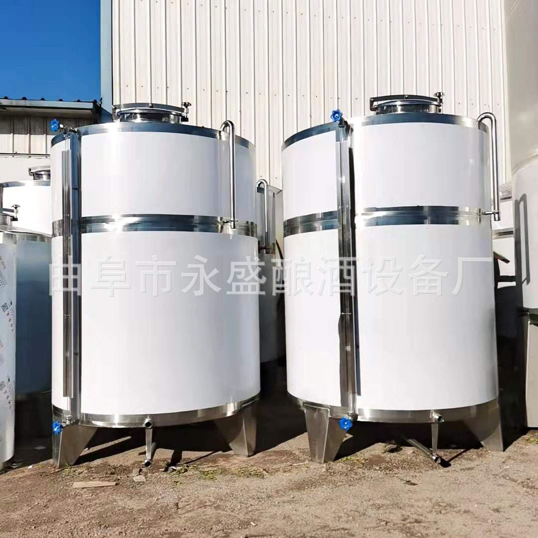 山东厂家加工制作食品级储存罐 酒容器 多种规格可选 5吨10吨销售