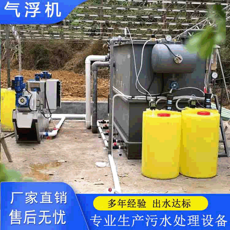 供应气浮设备 造纸污水处理溶气气浮机 一体化养殖污水处理设备