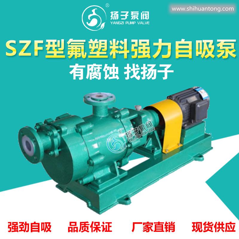 SZF型氟塑料强力自吸泵--自吸可达7米