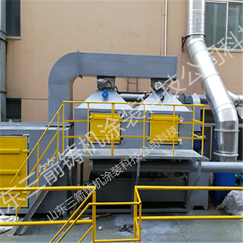 厂家供应工业喷漆废气处理成套设备vocs废气治理催化燃烧炉设备