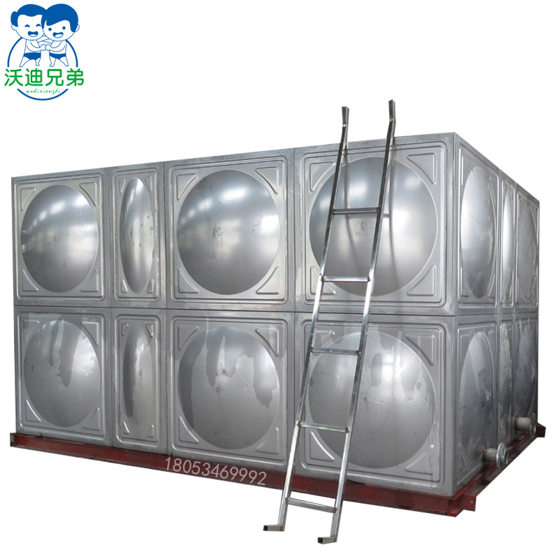 厂家定做 不锈钢水箱 304不锈钢方形消防保温水箱 消防供水设备