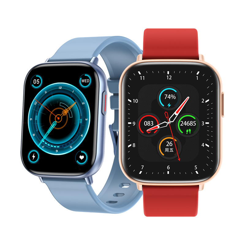 亚马逊新LA07智能手表心率血压月经周期监测运动计步smart watch