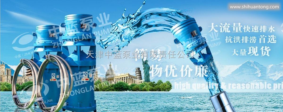 天津中蓝不锈钢潜水轴流泵型号大全