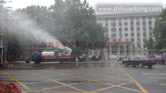 京津冀地区风送式喷雾除尘机治理城市扬尘污染