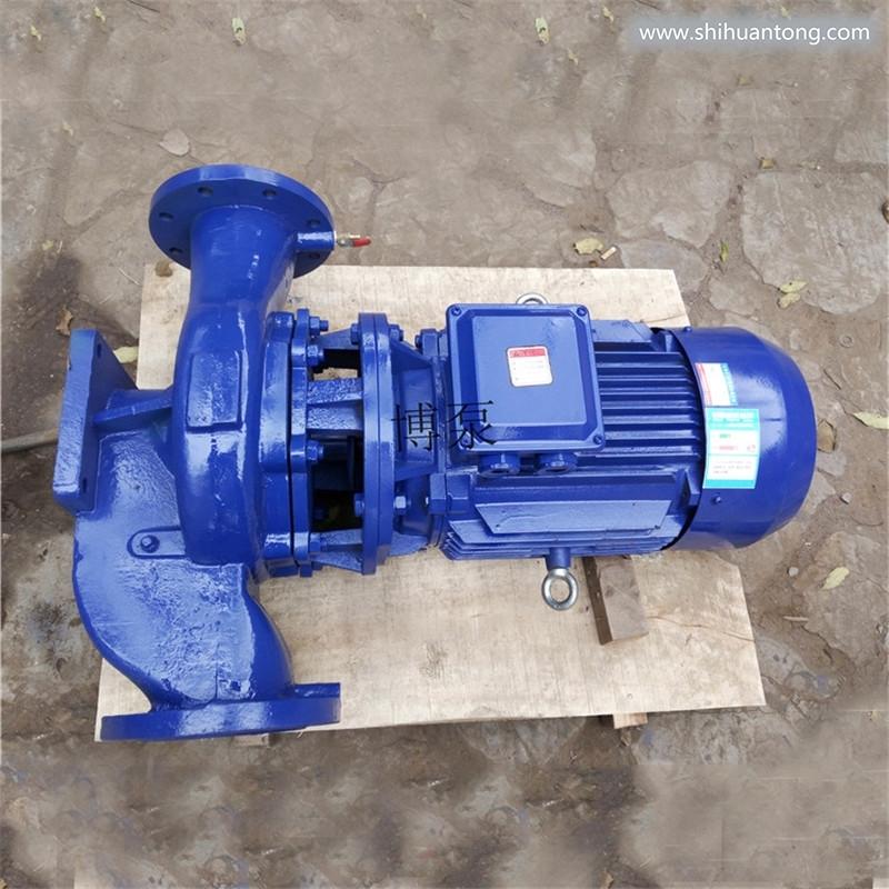 博泵ISG50-125A型立式管道泵冷暖水循环泵