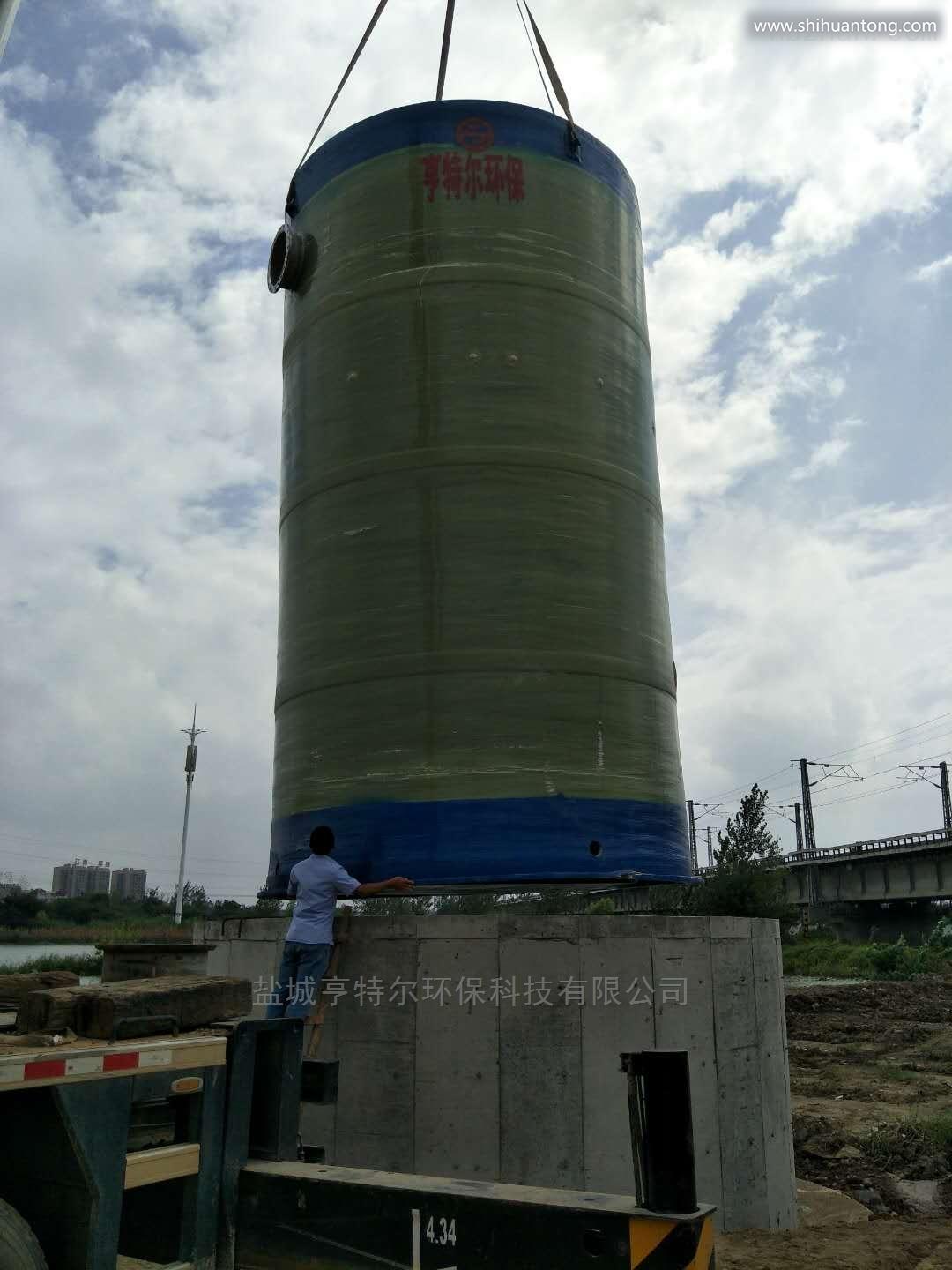 甘肃兰州一体化污水提升泵站厂家污水