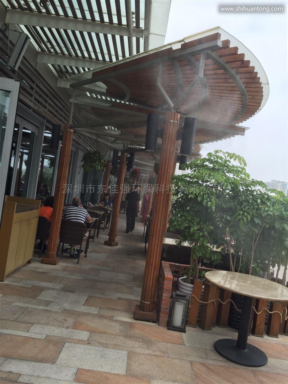 吉林省露天酒吧咖啡厅冷雾降温设备直销