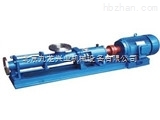 G35-1北京螺杆泵-G型不锈钢变频单螺杆泵生产厂家