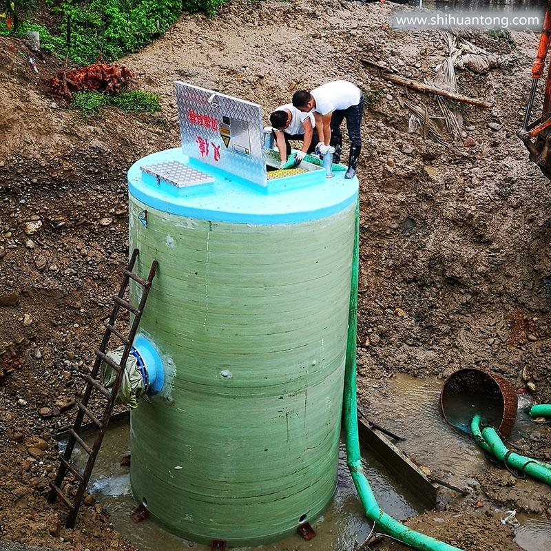 不锈钢地埋一体化污水泵站