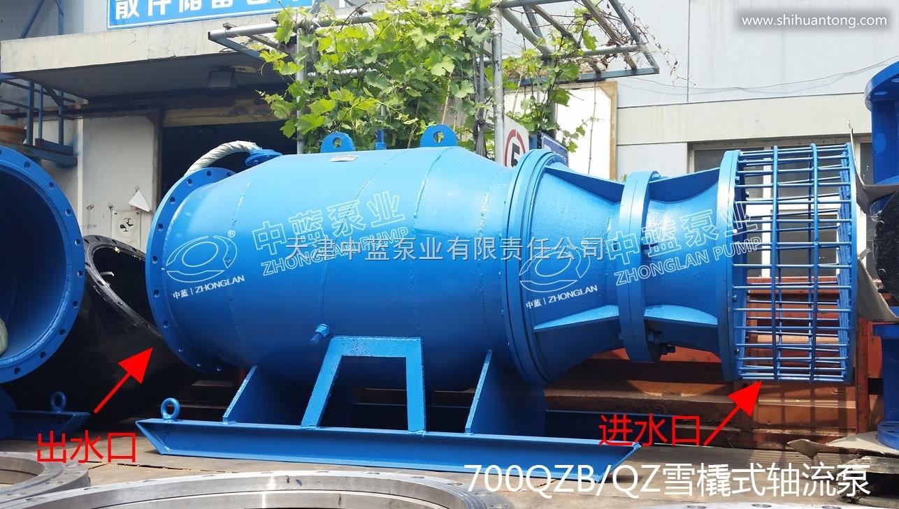 轴流泵流量潜水混流泵扬程规格型号参数性能