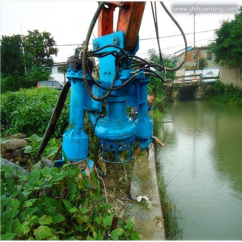 河道大流量液压泥沙泵 挖机大口径排沙泵