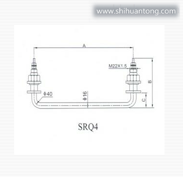 SRQ4-220V/1.4KW管状电加热元件
