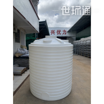 滚塑储罐厂家 5吨PE外加剂塑料储水桶立式锥形5吨水箱 现货批发