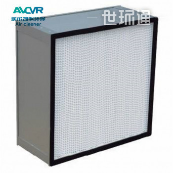 洁净室高效空气过滤器 可定制有隔板箱式过滤器